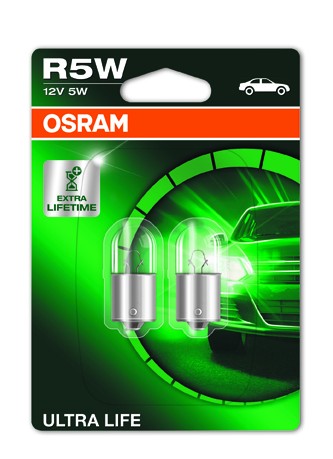 Osram R5W / BA15s 12V - Ultra Life - Set