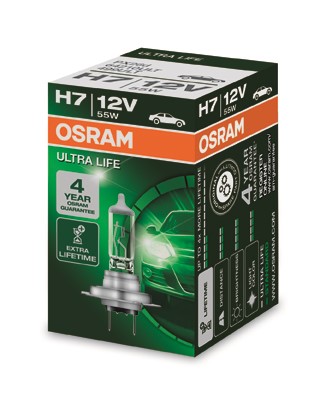 OSRAM ULTRA LIFE H7 12V 55W - Enkel