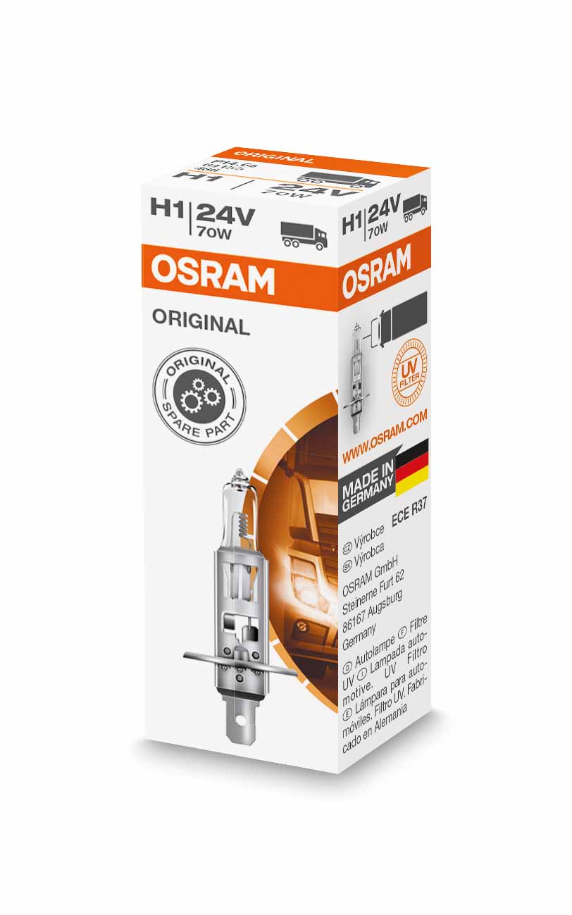 Osram H1 24V 70W - Orginal - Helder - Enkel