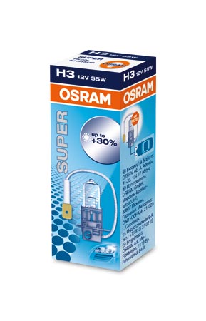 Osram H3 12V 55W - SUPER - Enkel