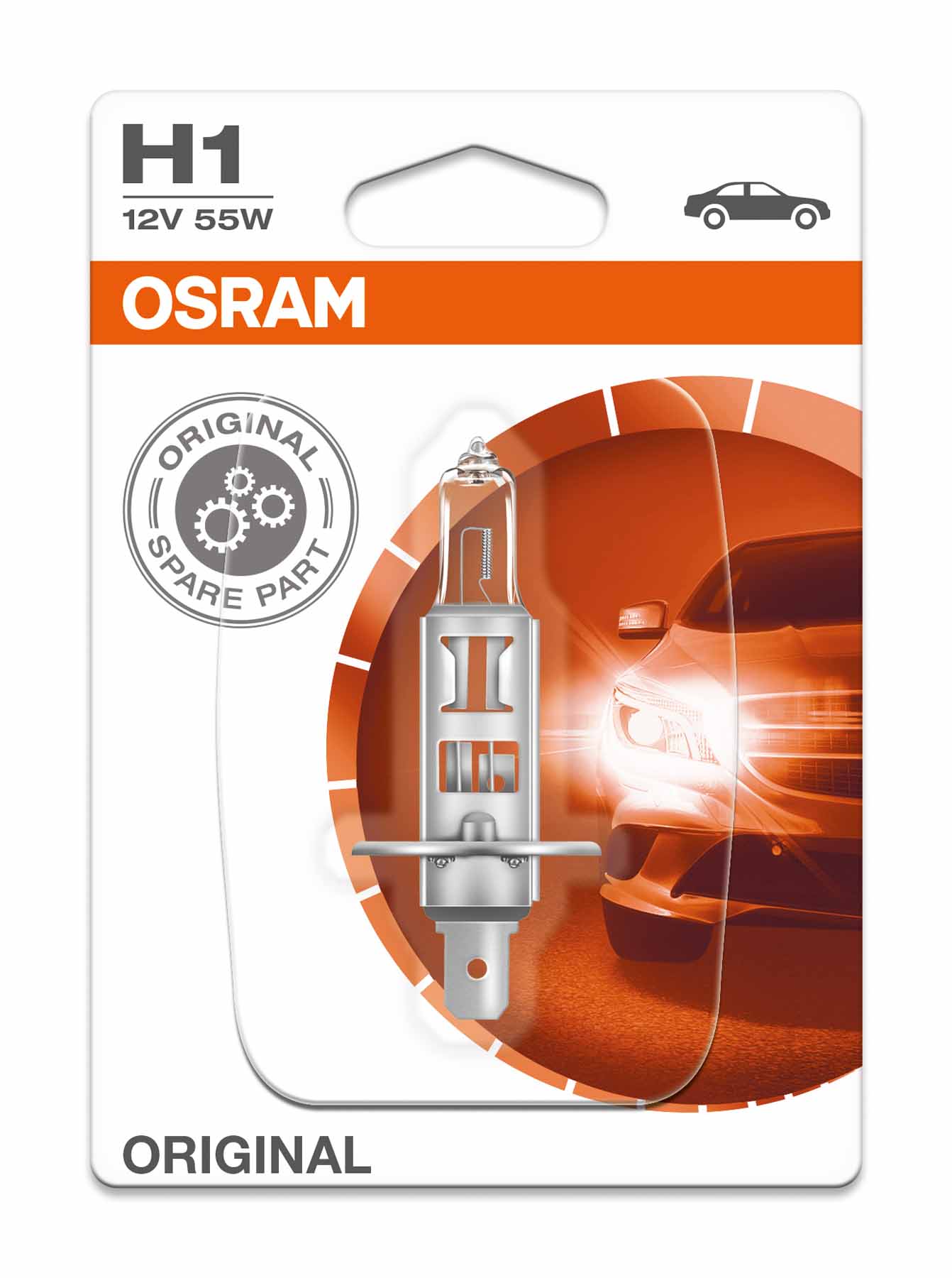 Osram H1 12V 55W - Original - Helder - Enkel