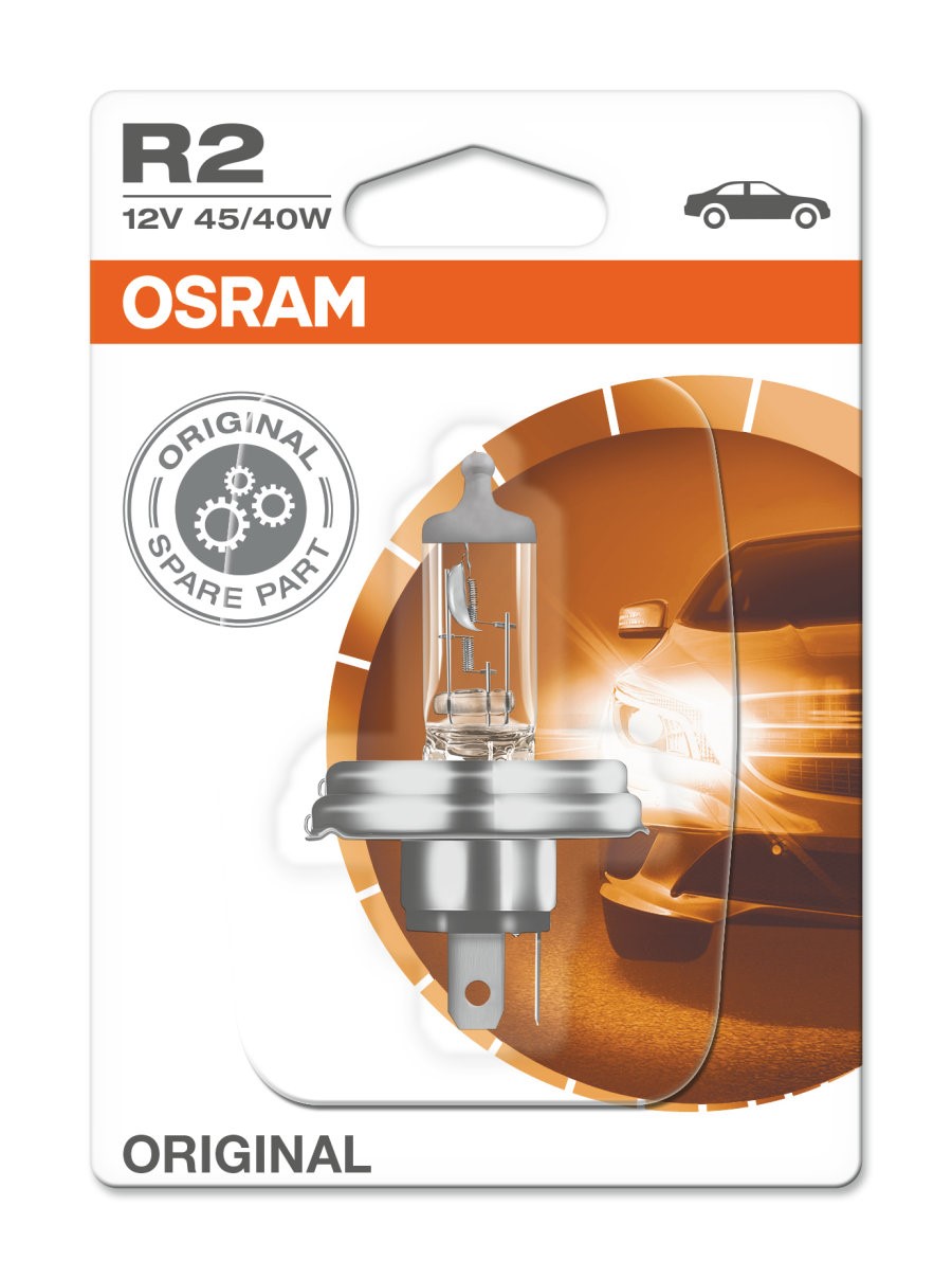 Osram Original R2 12V P45t 12V 45/40W - Enkel
