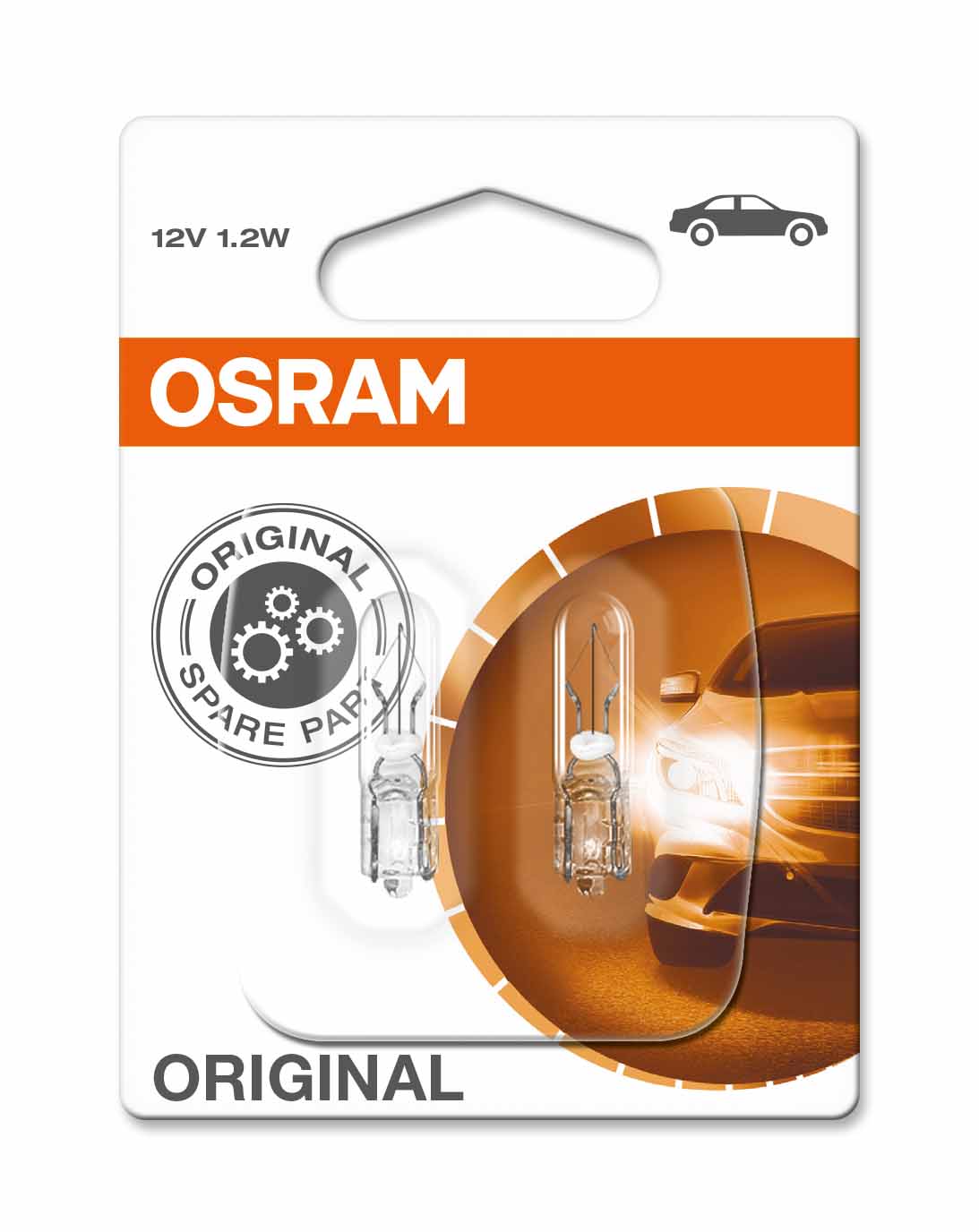OSRAM Original - 1.2W 12V - Original - Helder - Set