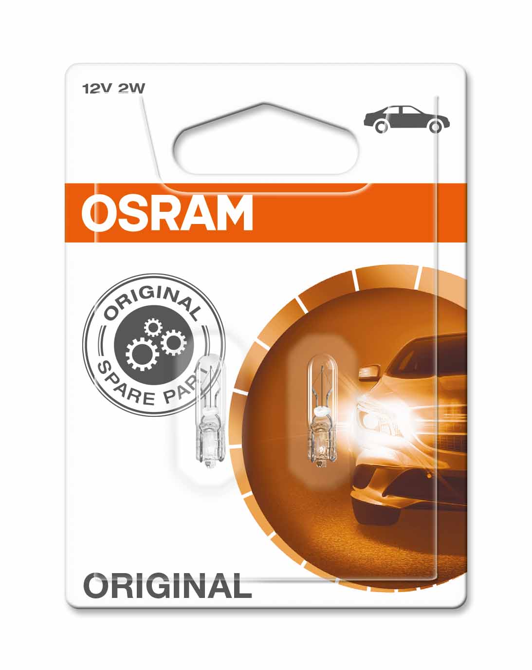 OSRAM Original 2722 B8,5d 12V 2W 02B