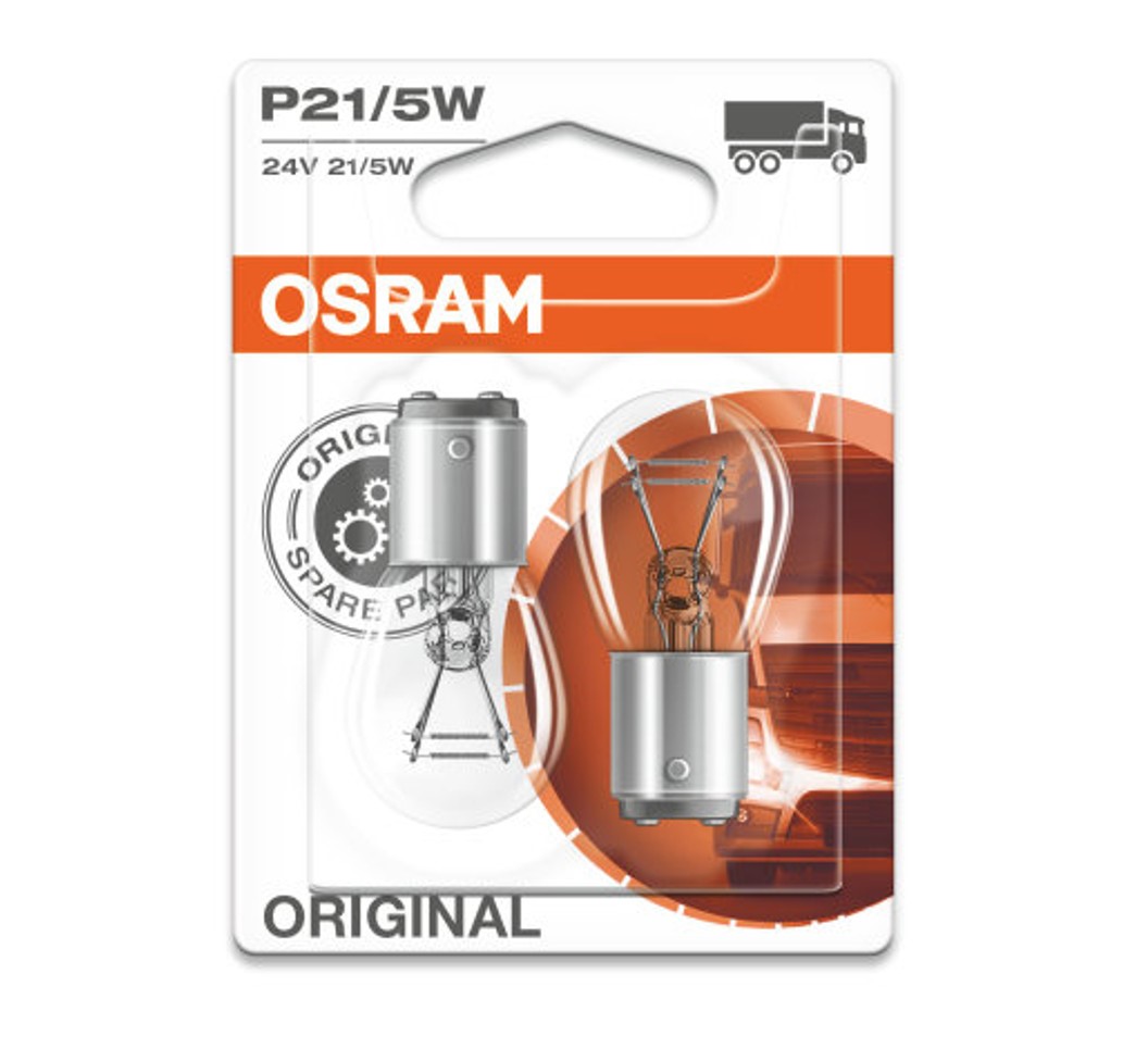 OSRAM Original 7537 BAY15d 24V 21/5W P21/5W 02B