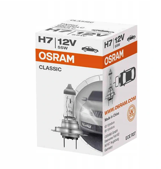 Osram H7 12V 55W - Classic - Helder - Enkel 