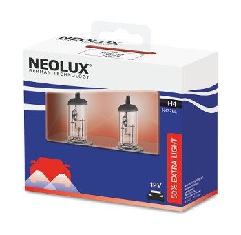 Neolux H4 12V - Extra Light +50% - Set