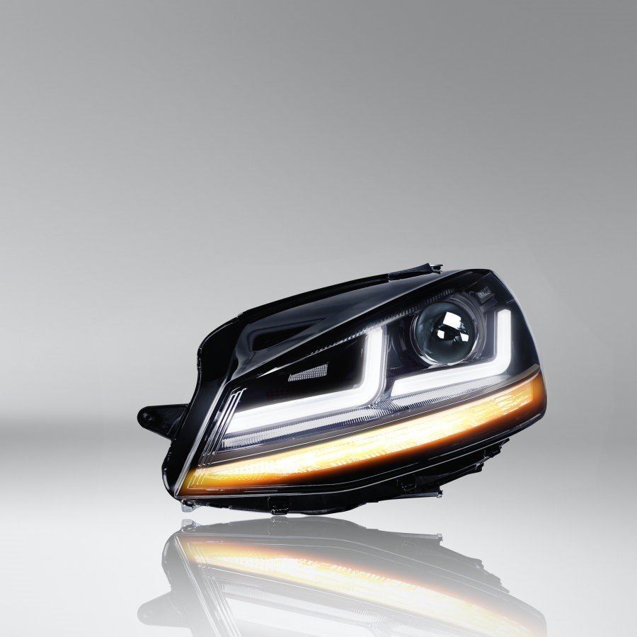 Osram FULL LED Koplampen set Vw Golf VII - ZWART	