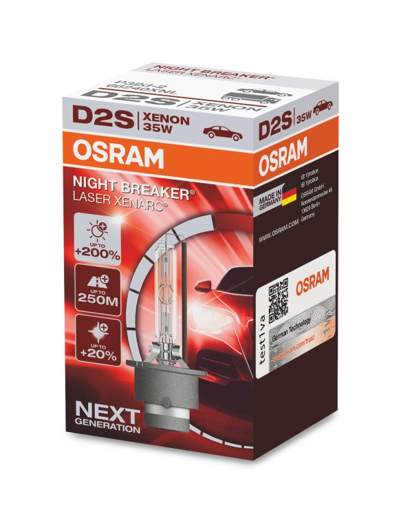 Osram Xenon D2S - NIGHT BREAKER LASER