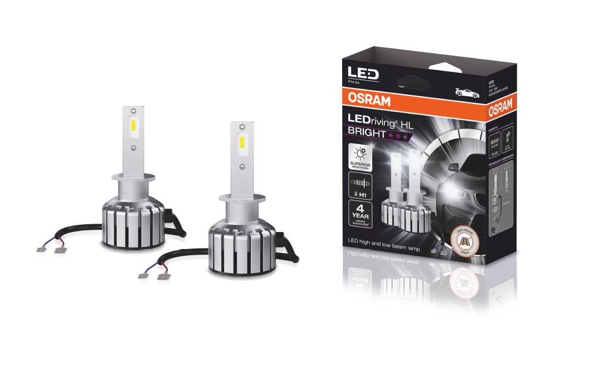 Osram LED H1 12V 13W - LEDriving® HL BRIGHT - Wit - Enkel