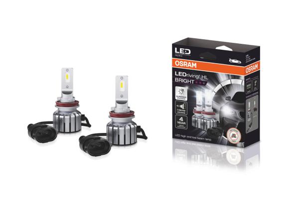 Osram LED H8 / H11 / H16 / H9 12V 19W - LEDriving® HL BRIGHT - Wit - Set 