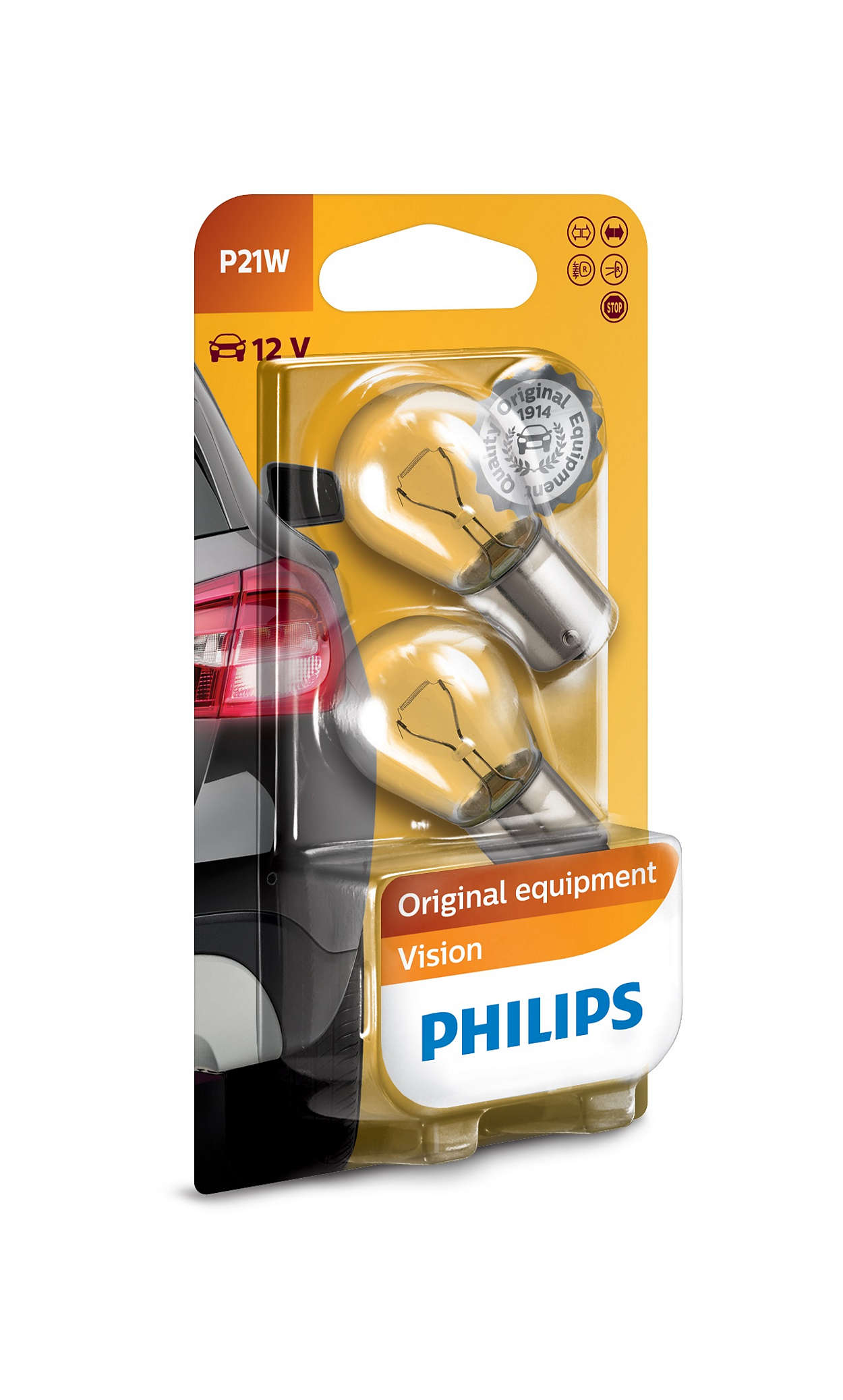 Philips Standaard BA15S / P21W 12V - Set