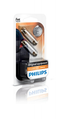 Philips Festoon T10,5x43 SV8,5 12V 10W B2