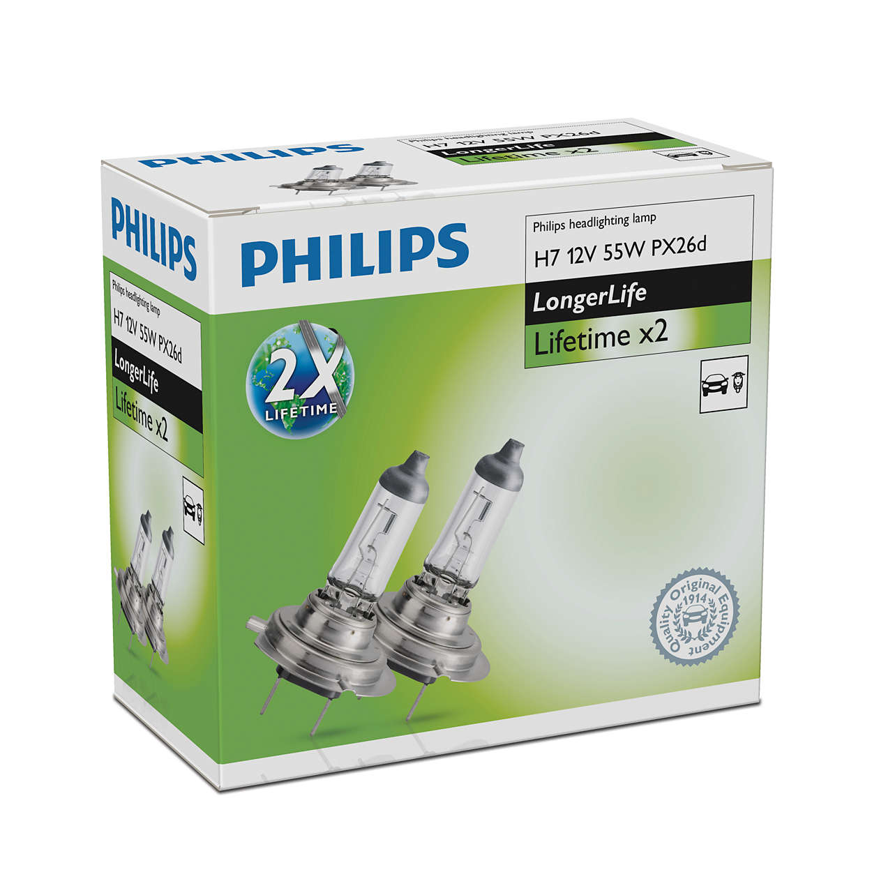 Philips LongLife H7 Set