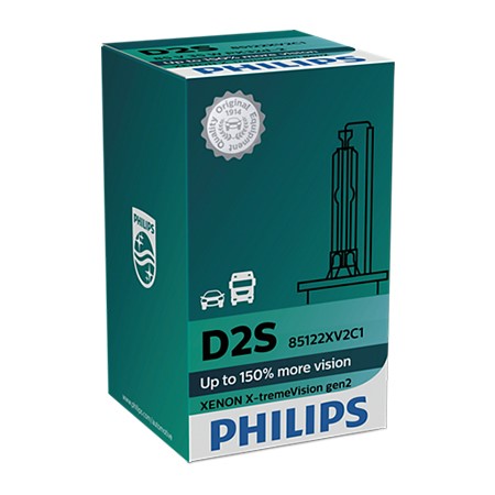 Philips Xenon D2S - X-Treme Vision +150% 