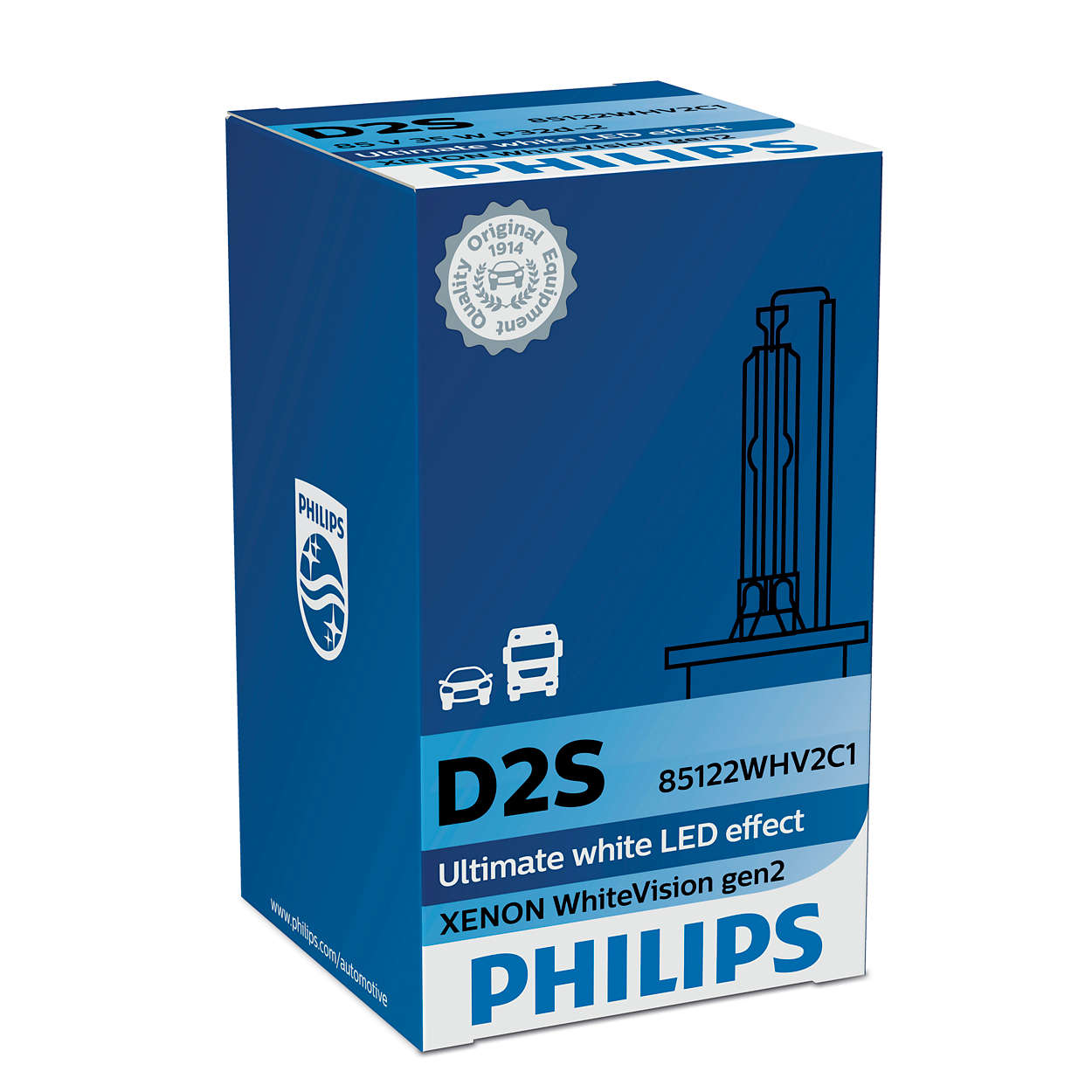 Philips Xenon D2S - WhiteVision 