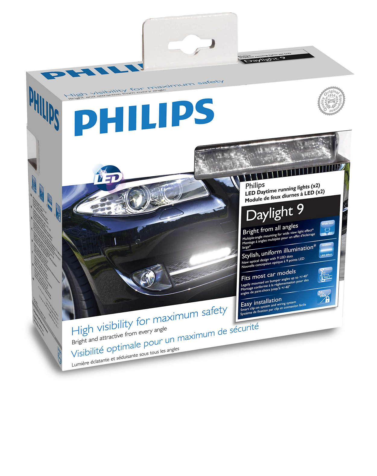 Philips LED Dagrij vedrlichting set - Langwerpig