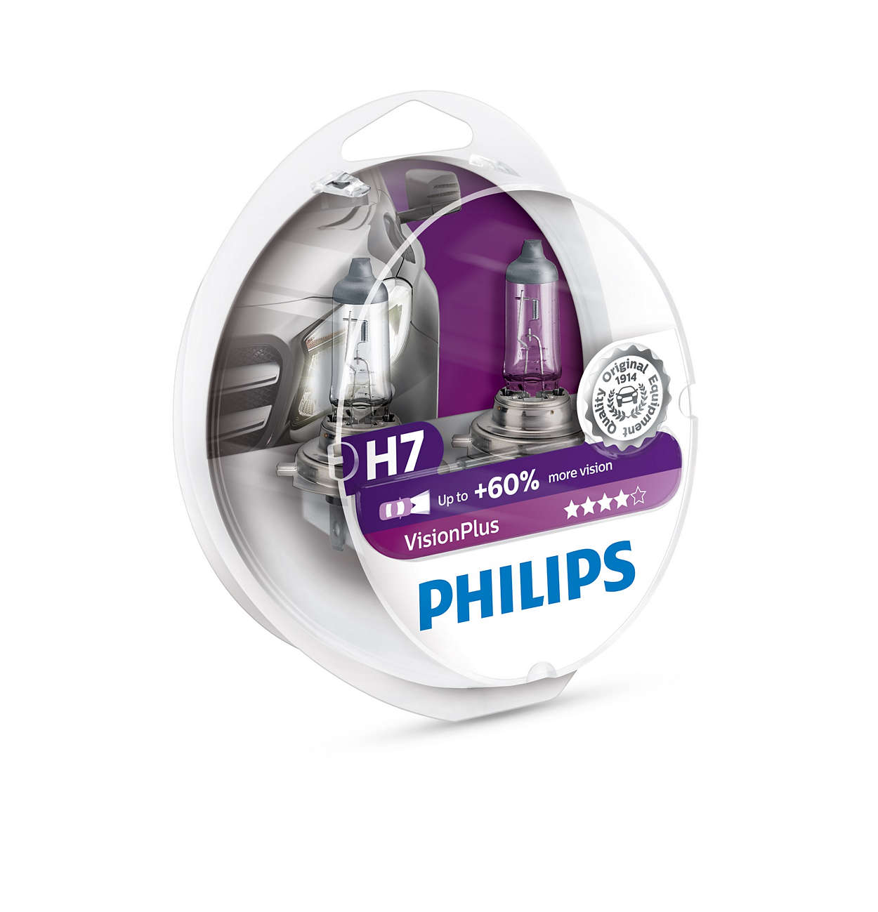 Philips VisionPlus  H7 Set
