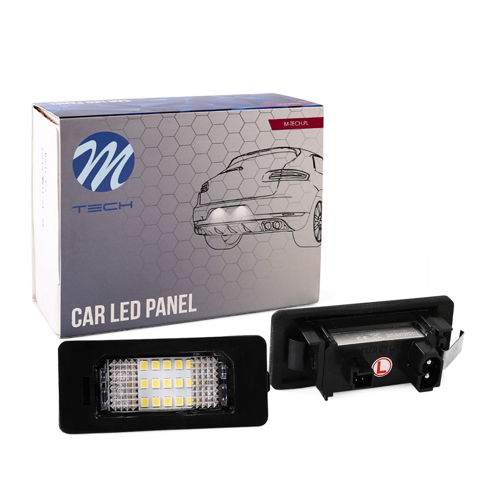 M-Tech LED Kentekenverlichting set - 18x LEDs - Canbus - Geschikt voor Bmw	