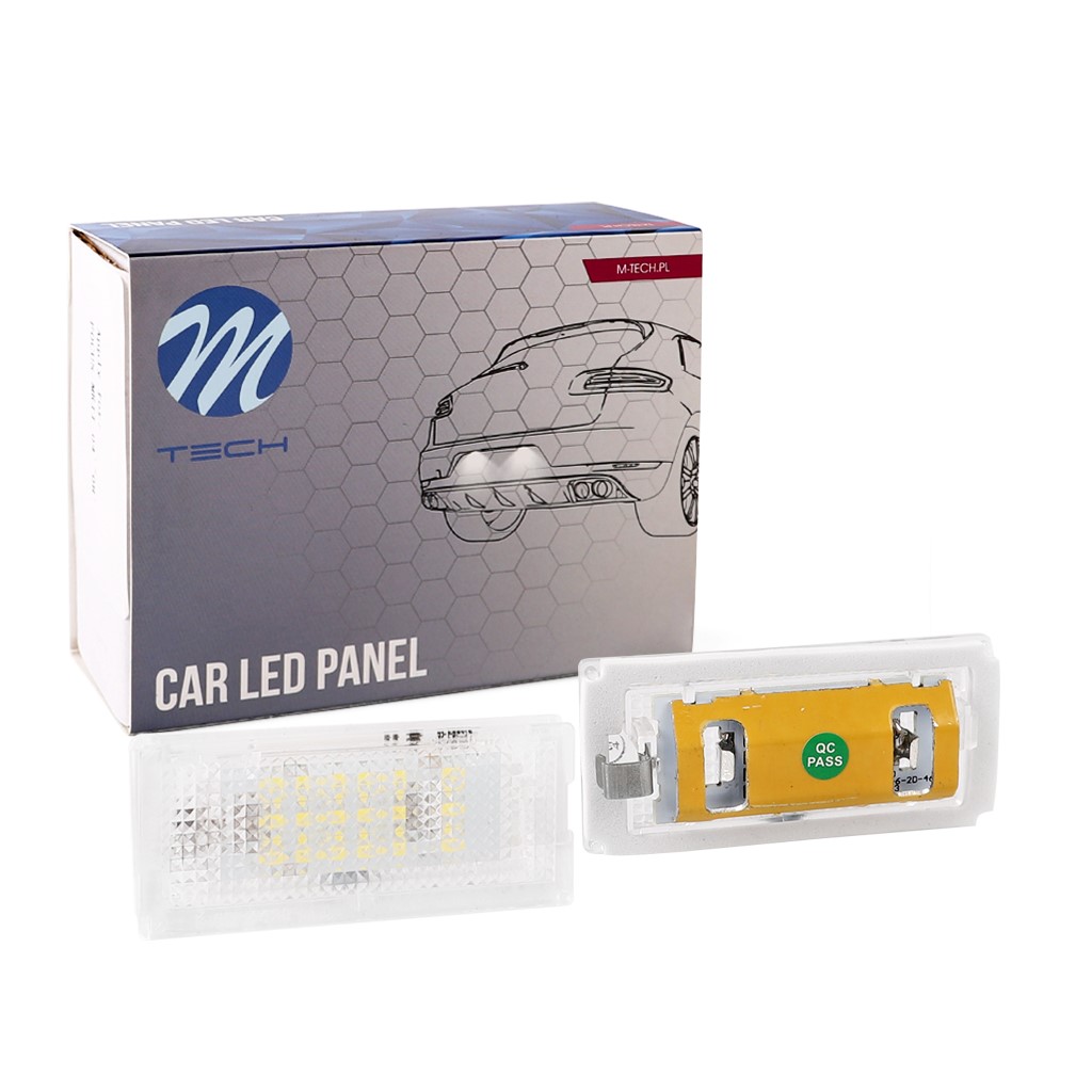 M-Tech LED Kentekenverlichting set - 18x LEDs - Canbus - Geschikt voor Bmw 	