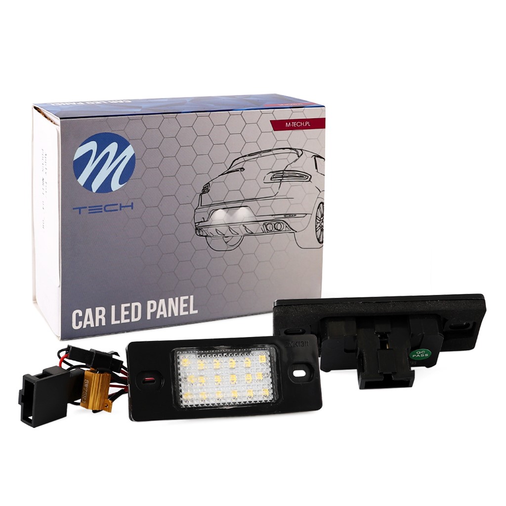 M-Tech LED Kentekenverlichting set - 18x LEDs - Canbus - Geschikt voor Volkswagen / Audi / Porsche