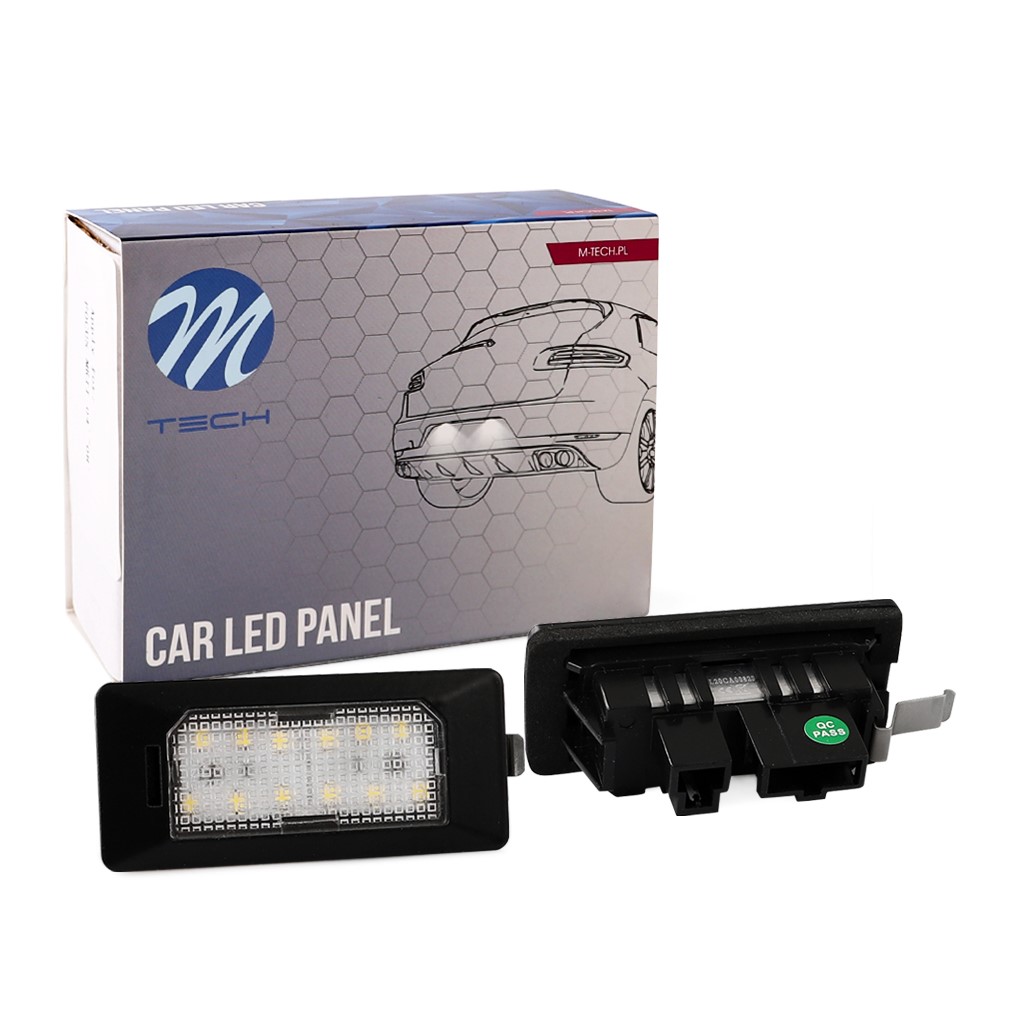 M-Tech LED Kentekenverlichting set - 6x LEDs - Canbus - Geschikt voor Volkswagen / Audi