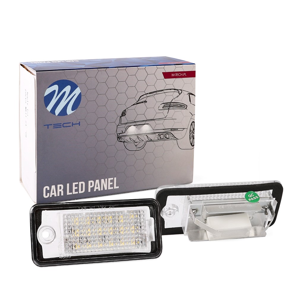 M-Tech LED Kentekenverlichting set - 18x LEDs - Canbus - Geschikt voor Audi	
