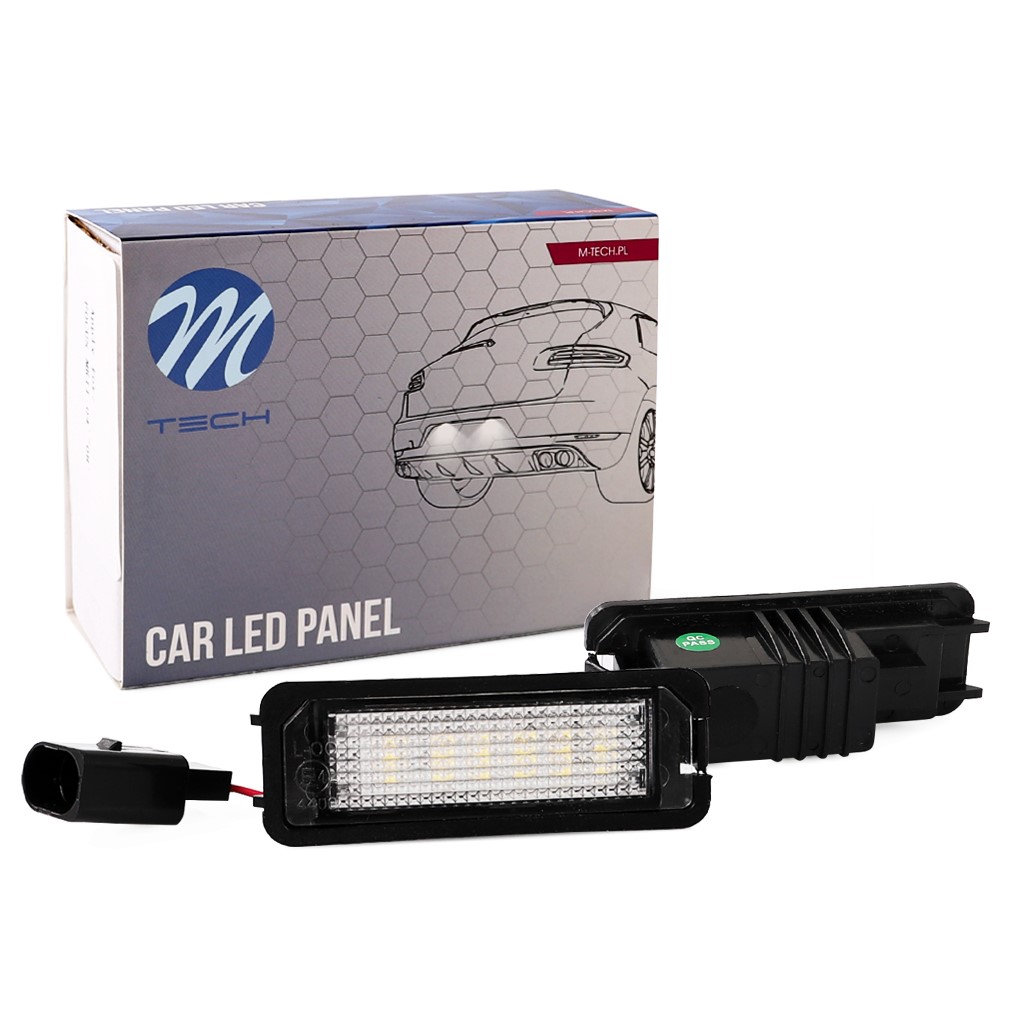M-Tech LED Kentekenverlichting set - 18x LEDs - Canbus - Geschikt voor Volkswagen	