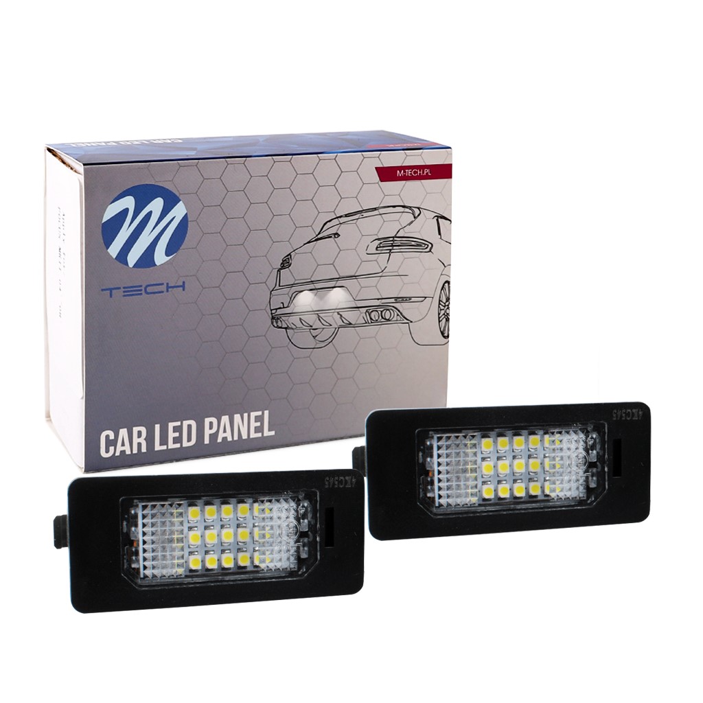 M-Tech LED Kentekenverlichting set - 18x LEDs - Canbus - Geschikt voor Audi