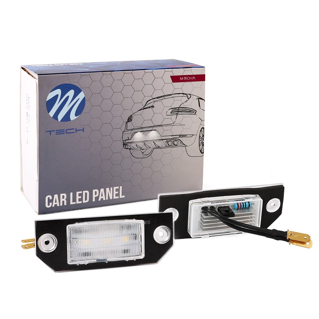 M-Tech LED Kentekenverlichting set - 3x LEDs - Canbus - Geschikt voor Ford