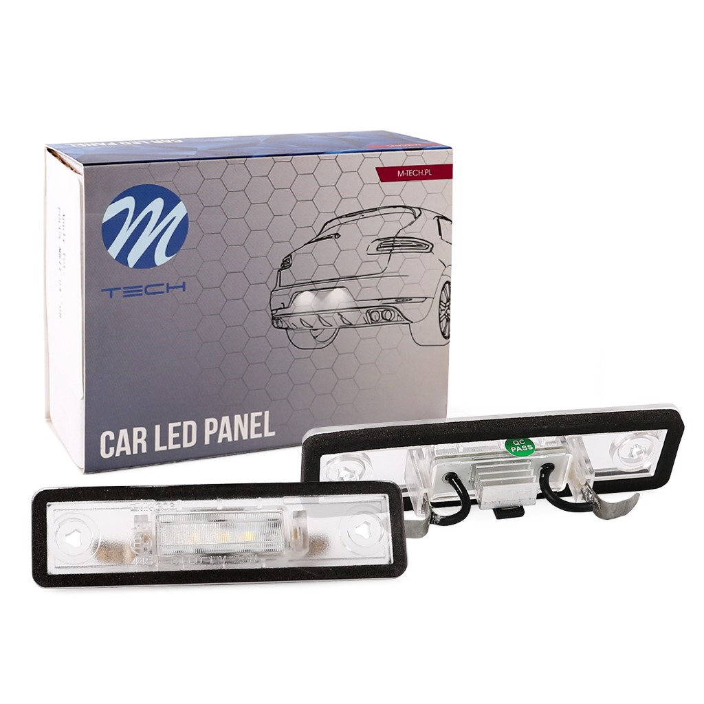 M-Tech LED Kentekenverlichting set - 3x LEDs - Canbus - Geschikt voor Opel	