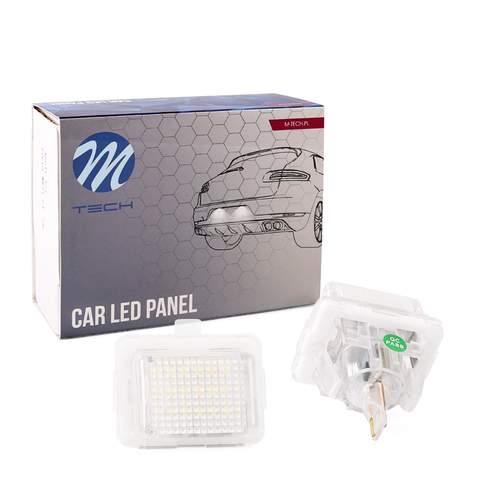 M-Tech LED Kentekenverlichting set - 18x Osram LEDs - Canbus - Geschikt voor Mercedes	
