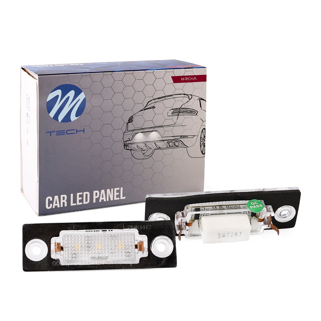 M-Tech LED Kentekenverlichting set - 3x LEDs - Canbus - Geschikt voor Volkswagen / Porsche