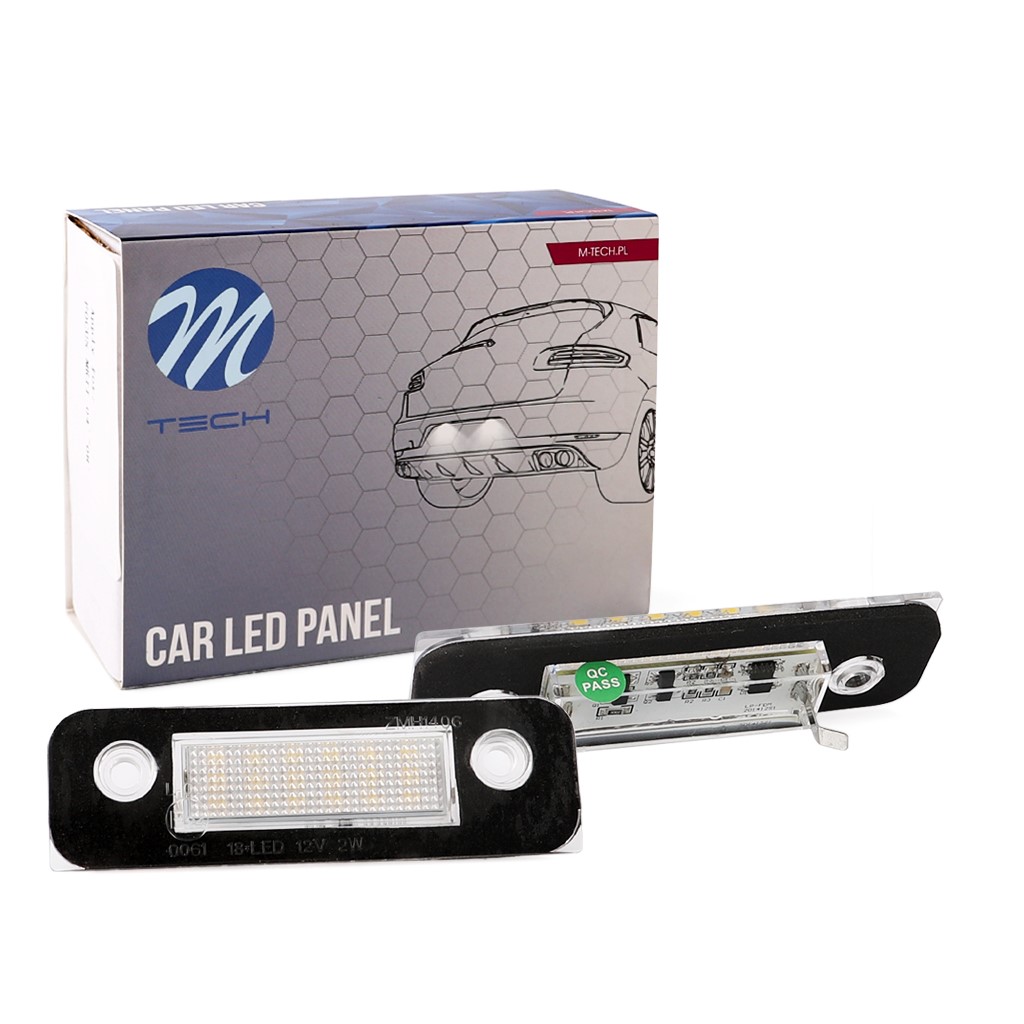M-Tech LED Kentekenverlichting set - 18x Osram LEDs - Canbus - Geschikt voor Ford	