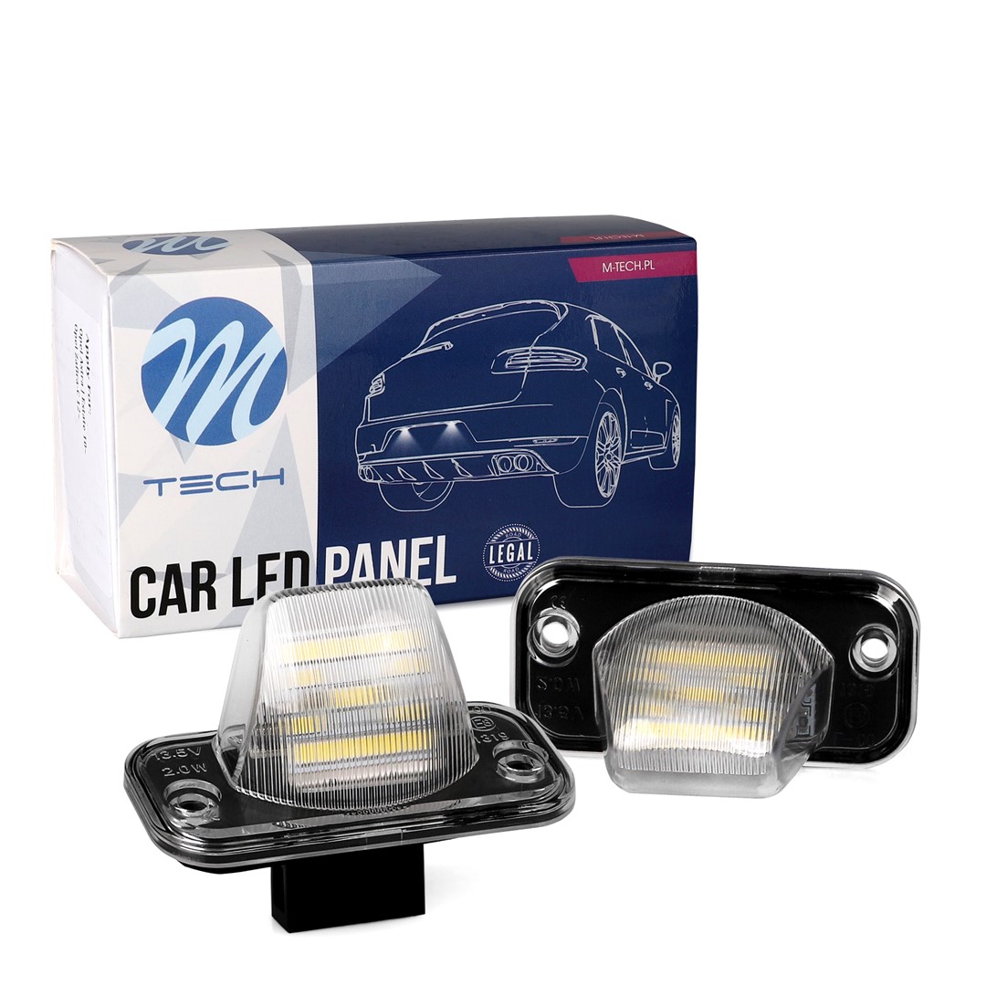 M-Tech LED Kentekenverlichting set - 18x Osram LEDs - Canbus - Geschikt voor Volkswagen	