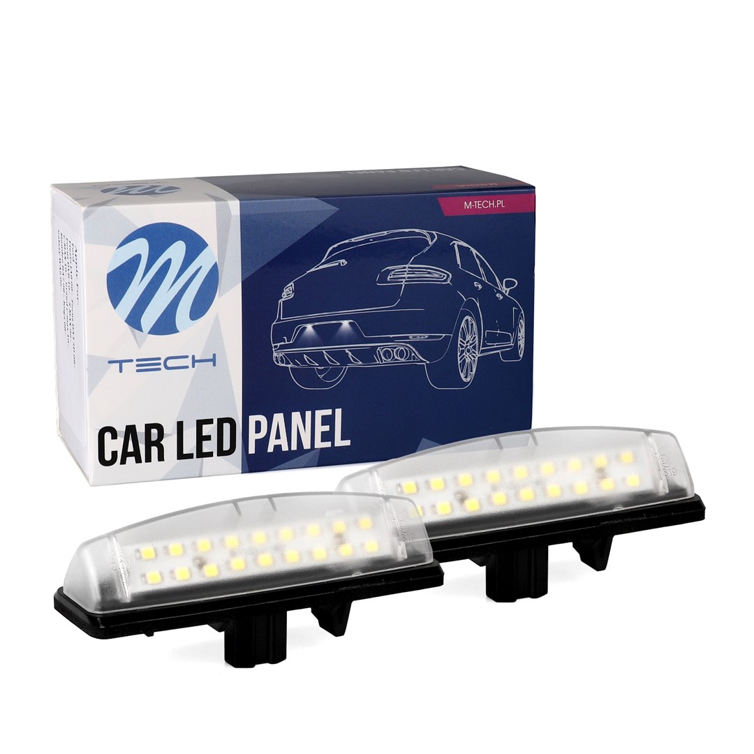 M-Tech LED Kentekenverlichting set - 18x Osram LEDs - Canbus - Geschikt voor Toyota / Lexus - Geen E-Keur