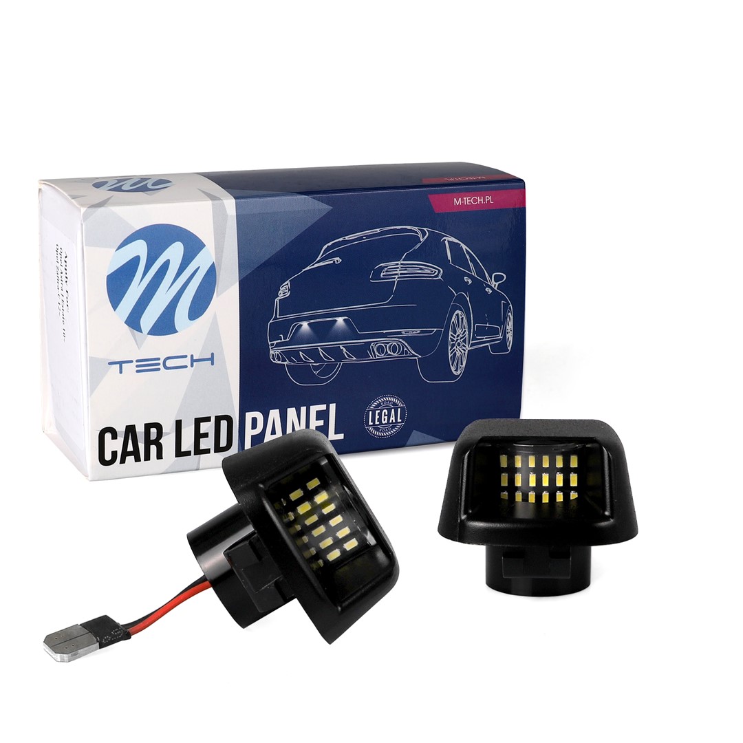 M-Tech LED Kentekenverlichting set - 18x LEDs - Canbus - Geschikt voor Nissan
