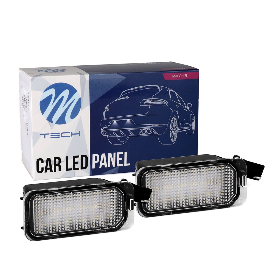 M-Tech LED Kentekenverlichting set - 18x Osram LEDs - Canbus - Geschikt voor Ford	