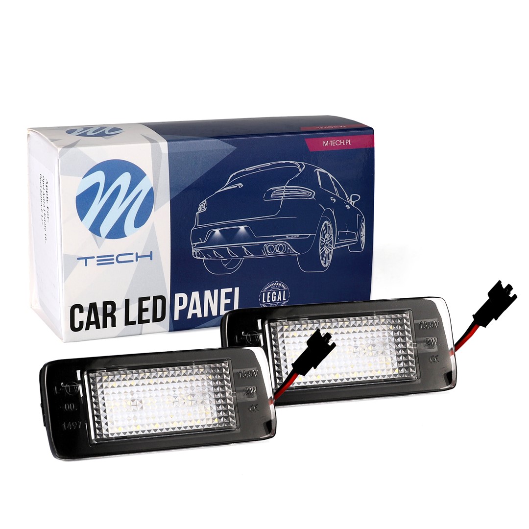 M-Tech LED Kentekenverlichting set - 18x LEDs - Canbus - Geschikt voor Opel	