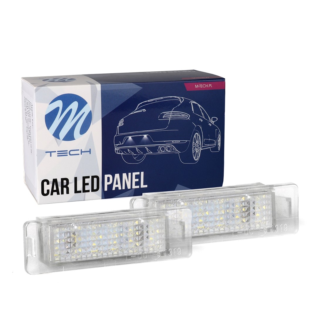 M-Tech LED Kentekenverlichting set - 18x LEDs - Canbus - Geschikt voor Opel	