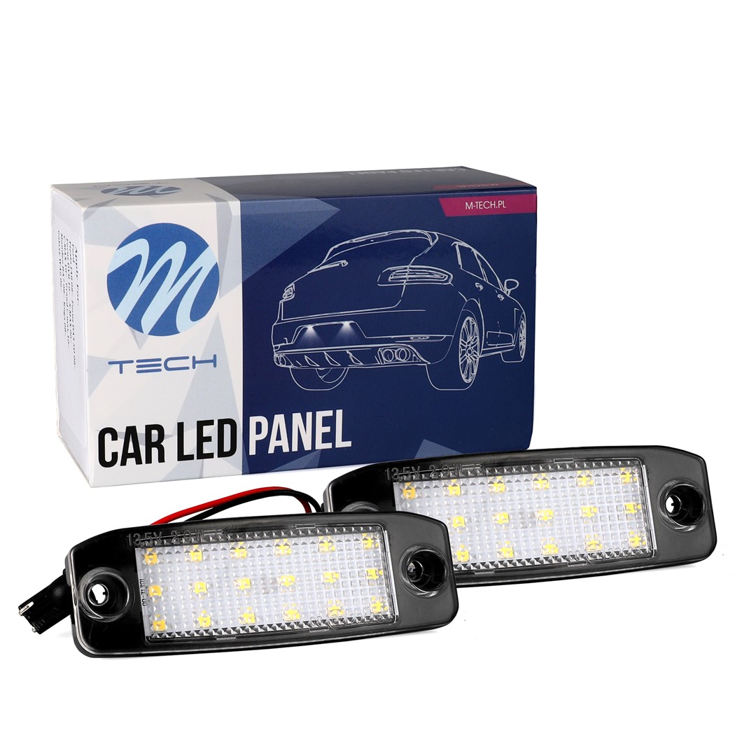 M-Tech LED Kentekenverlichting set - 18x Osram LEDs - Canbus - Geschikt voor Hyundai - Geen E-Keur