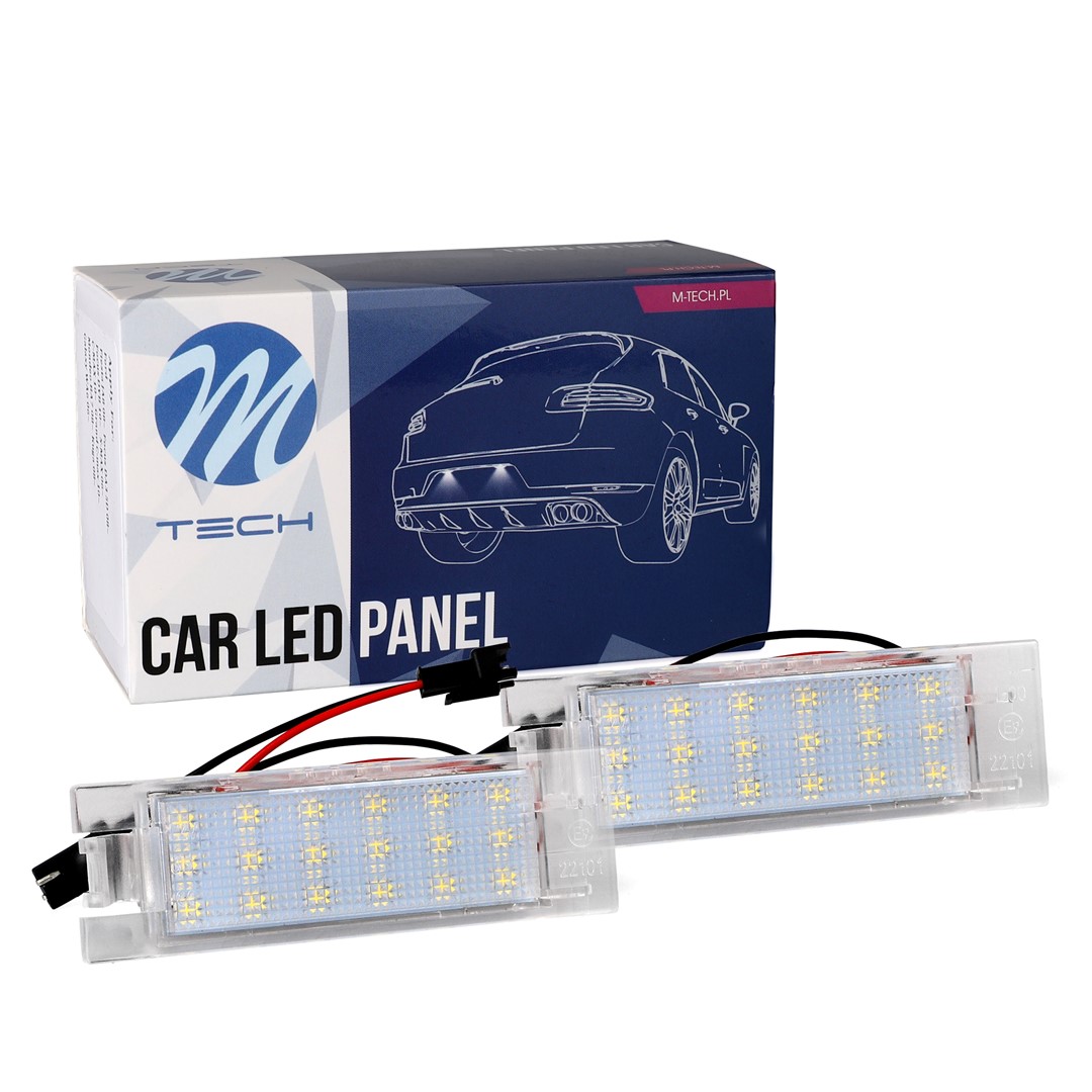M-Tech LED Kentekenverlichting set - 18x Osram LEDs - Canbus - Geschikt voor Alfa Romeo