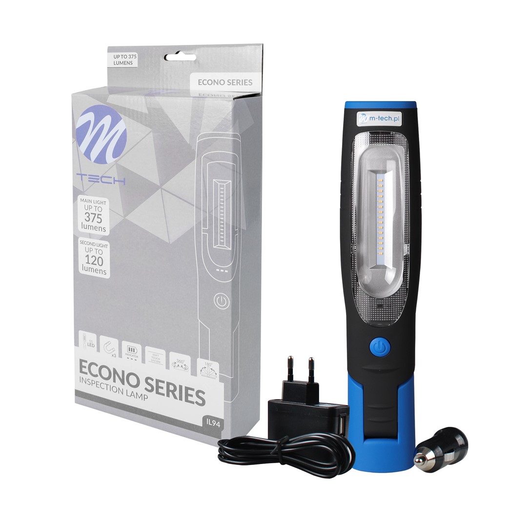M-Tech LED inspectie / looplamp - oplaadbaar	