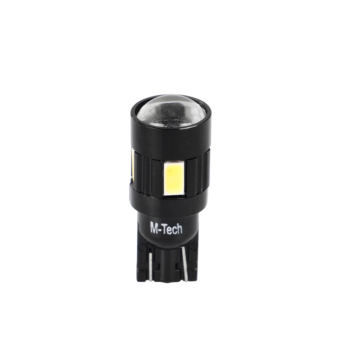 M-Tech LED W5W 12V - Premium - 6x Led diode - Canbus - Wit - Set	