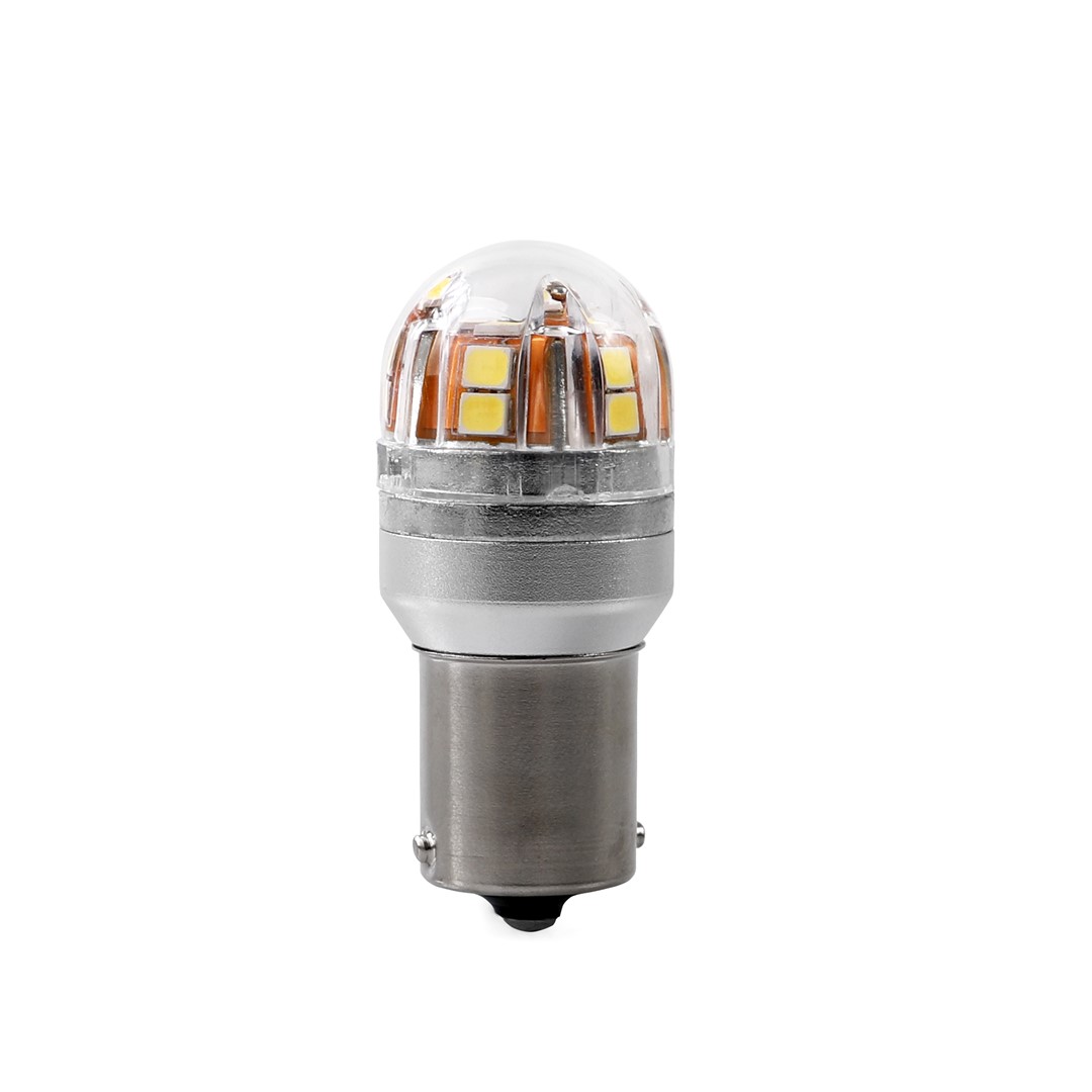 M-Tech Platinum LED P21W 12V - 15x Osram Led diode - Canbus - Wit - Enkel
