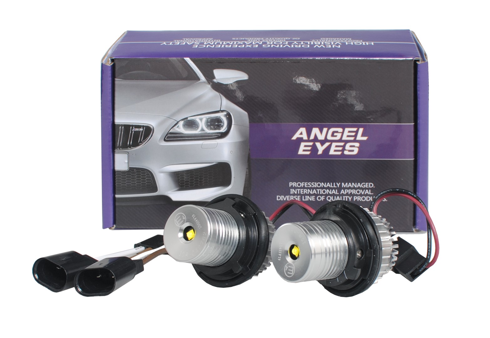 M-Tech LED Angel Eyes - 20W (2x10W) - CREE LEDs - Bmw 5-Serie E39 - Set
