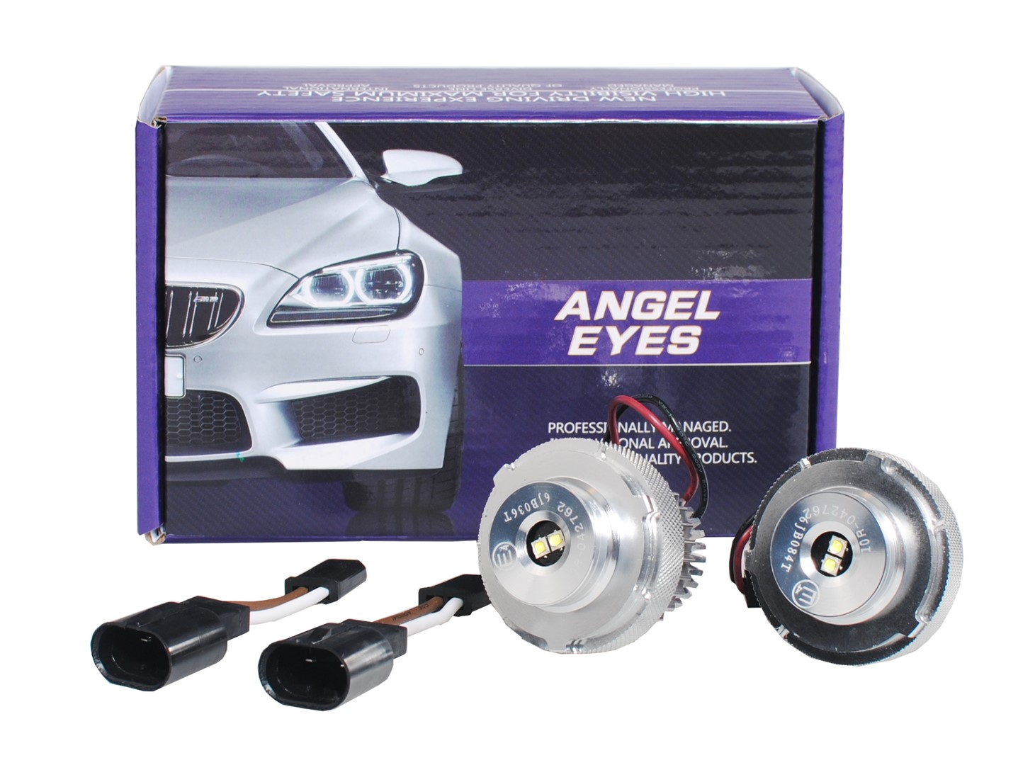M-Tech LED Angel Eyes - 20W (2x10W) - BMW 5-Serie E60/E61 (Zonder Xenon) - Set 