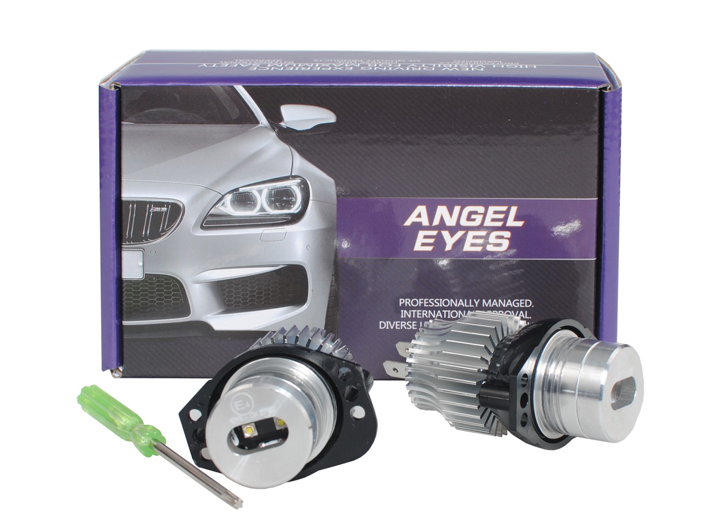 M-Tech LED Angel Eyes - 40W (2x0W) - CREE LEDs - Bmw E90/E91 - Set