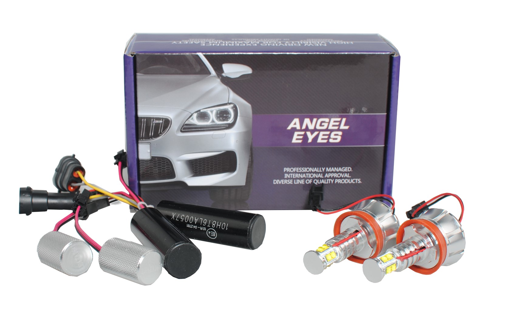 M-Tech LED Angel Eyes - 80W (2x40W) - CREE LEDs - Bmw E60 / E82 / E90 / E92 / E93 / E84 / E70 / E71 / E89 - Set