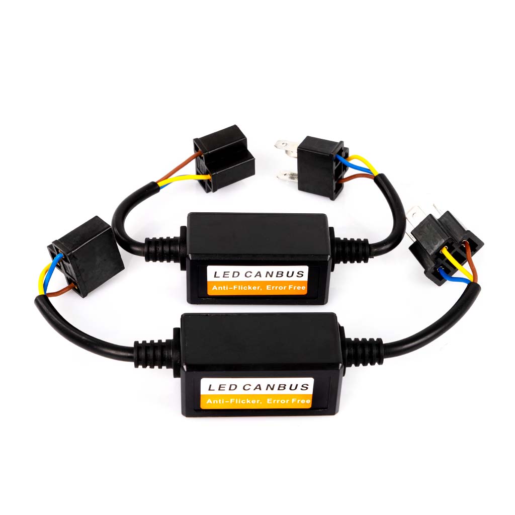 Canbus filter / adaptor kabelset voor H4 LED	